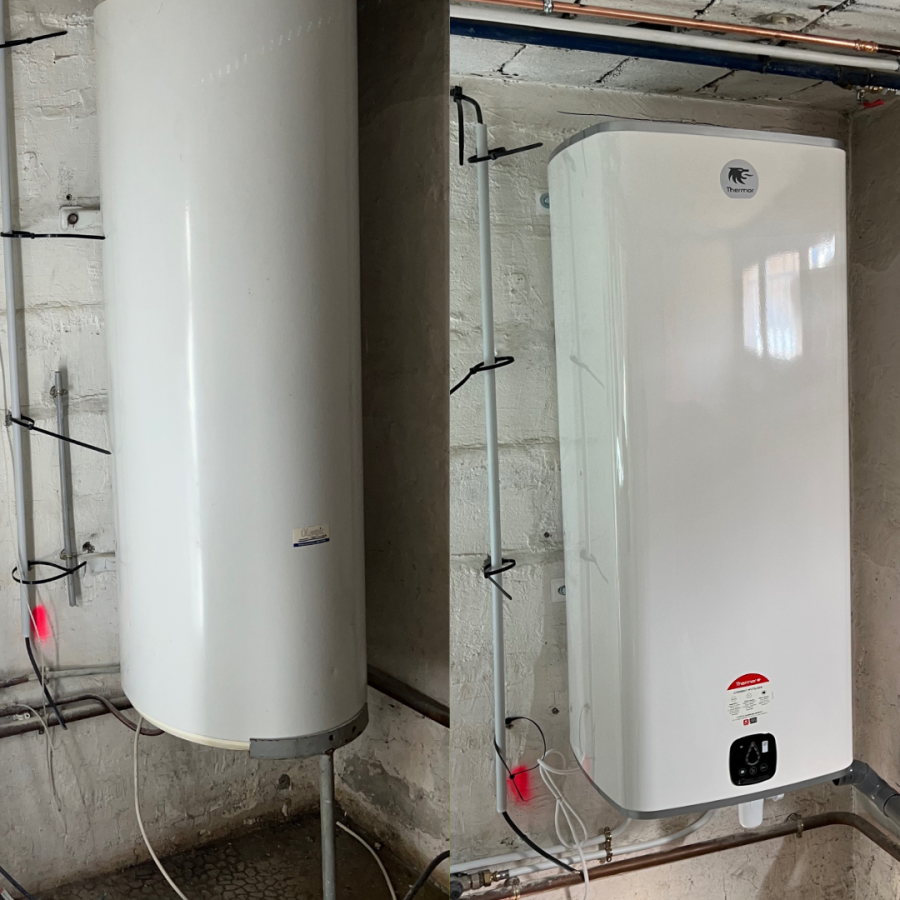 Remplacement ballon eau chaude blinde par un ballon eau chaude intelligent