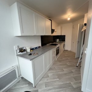 Création cuisine avec plomberie